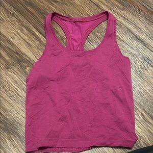 Pink Racerback Tank Top